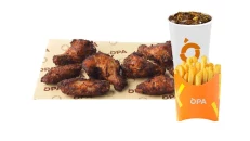 BBQ Chicken Wings 10 cope Combo