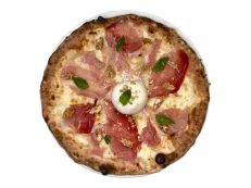 Pizza Crudo Burrata