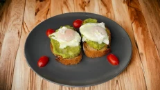 Egg Guacamole & Pomodorini On Toast