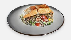 Grilled Salmon Fillet & Quinoa Salad