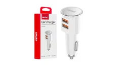 KARIKUES CELULARI AMiO AM-03888 2xUSB-A 17.5W DC12-24V