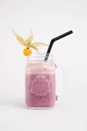 Smoothie Portokall Banane & Boronicë