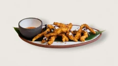 Chicken fingers me sweet chilli