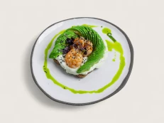 Tost me Avokado Karkaleca & Krem Djathi