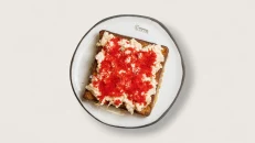 French Toast me karkaleca dhe havjar