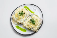 Egg Benedict me Proshutë Gjeli
