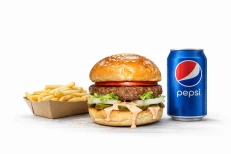 Haburger i Shtëpisë Menu