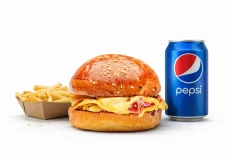 Haburgeri Mëngjesit Menu
