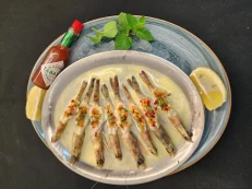 Karkaleca Krudo të Marinuar