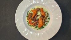 Risotto me Rosë dhe Spinaq