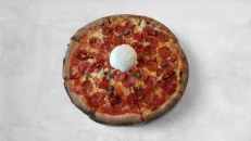 Pizza Burrata Pikante