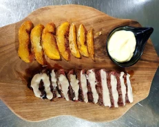 Filetë Viçi me Krem Gorgonzola