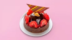 Tarte Au Chocolat Et Framboises