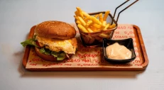 Egg burger