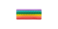 Push Popper Rainbow Keyboard
