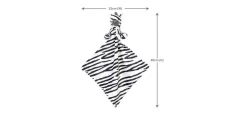 Little Lot BabyS First Comforter Zebra