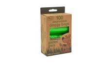 Tidyz Degradable Doggy Poop Bags 100 Pack - NEW UK