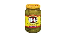 B&G Hamburger Zesty Dill Flavour Chips 473ML