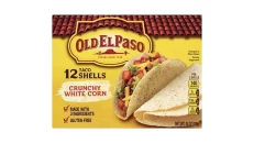 Old El Paso Crunchy white corn Taco shells 32GR