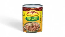 Old El Paso Green Chiles Refried Beans 453GR