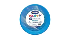 Paif Piatti Colorati Azzurro 20pcs