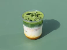 Passion Fruit Matcha Latte Iced