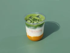 Mango Matcha Latte Iced
