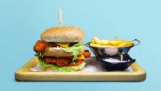 Crunchy Chicken Burger i Madh