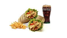 Classic Chicken Wrap Meal