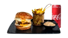 Eggs Eye Burger