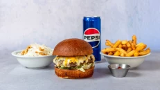 Triple Cheese Burger Combo
