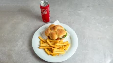 Hamburger & Coca-Cola