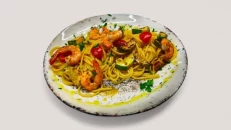 Linguini Karkalec Kungull