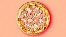 Pizza 4 Djathrat me Suxhuk