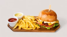 Burger Pule & Patate