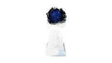 Buqete me trendafila saten blu