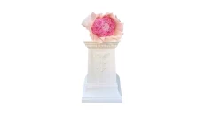 Buqete me trendafila saten roze