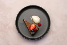 Chocolate Tart & Ice cream