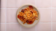 Shrimp Linguine