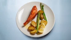 Salmon në zgarë