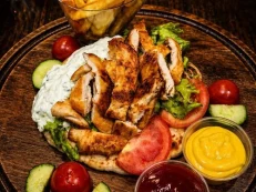 Double chicken Pita