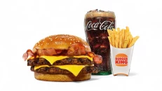 BBQ Bacon Double Cheeseburger Meal
