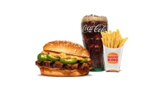 Chili Cheese Burger Meal