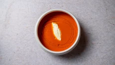 Roasted Tomato & Basil Soup