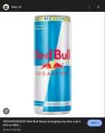 Red Bull Sugar Free 250ML