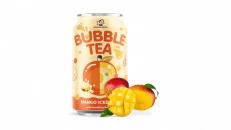 Lady Boba Mango Bubble Iced Tea 330ML