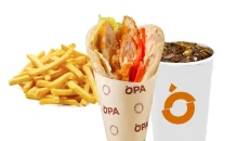Schnitzel Pita Combo