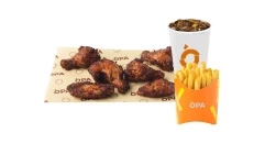 BBQ Chicken Wings 8 cope Combo