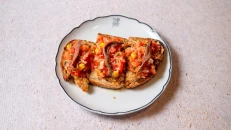 Tomato & Anchovy Bruschetta