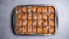 Bakllava me qumësht panda